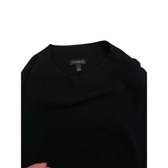 Talbots Sleeveless Ribbed Flowy Top - Picture 2 of 2